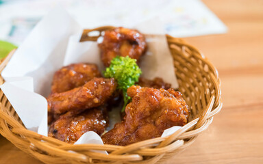 Fried chicken wings Korean Style
