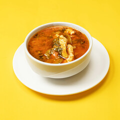 vegetable soup with meat