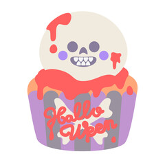 Halloween bone cupcake★PNG