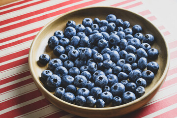 Blueberries that I found in the store and they produce trypophobia when seeing them