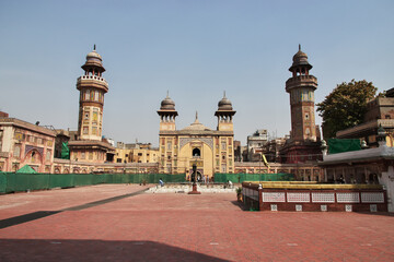 Wazir Khan Mosque in Lahore, Punjab province, Pakistan