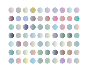 pastel linear gradient color pack circles collection for apps, ui, ux, web design,banner, etc. Pastel gradient pack
