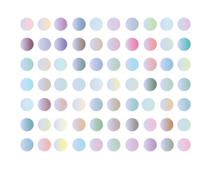 pastel linear gradient color pack circles collection for apps, ui, ux, web design,banner, etc. Pastel gradient pack
