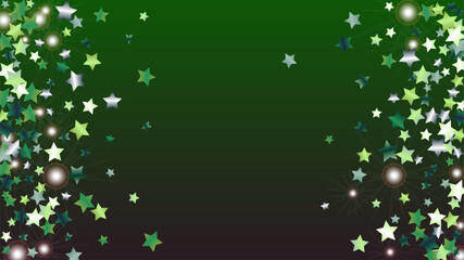 Realistic Background with Confetti of Glitter Star Particles. Sparkle Lights Texture. Celebration pattern. Light Spots. Star Dust. Christmass Design. Explosion of Confetti. Design for Advertisement.