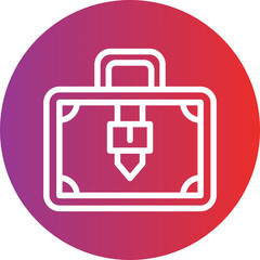 Briefcase Icon Style
