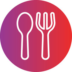 Cutlery Icon Style