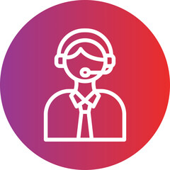 Telemarketer Icon Style