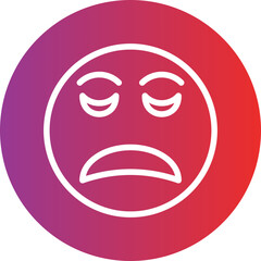 Disappointed Icon Style