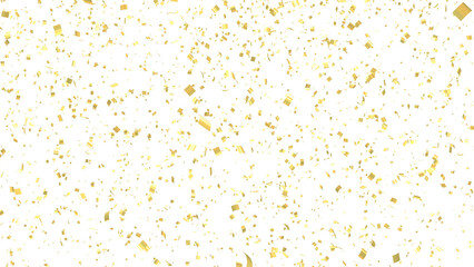 紙吹雪　金色　多い