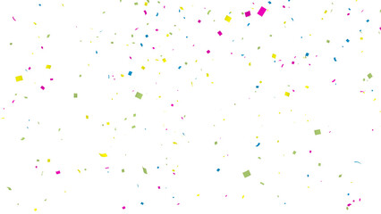 紙吹雪　カラフル　普通