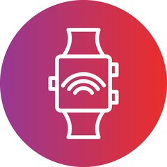 Smart Watch Icon Style