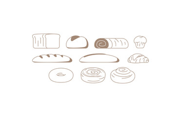 Bread and Pastries outline