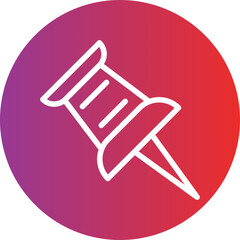 Push Pin Icon Style