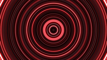 VJ 円 輪 回転 渦 波紋 赤 [別Verあり]