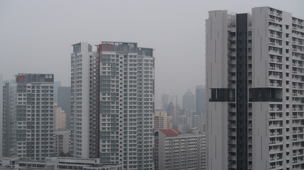 Fototapeta premium Singapore citys buildings