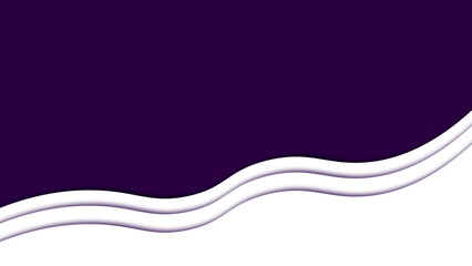 Abstract Paper Cut Wave Pattern Background