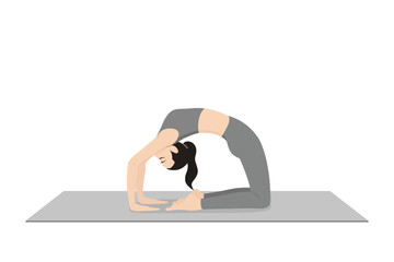 Pigeon Pose B, Kapotasana B