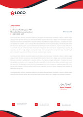 Professional Modern Business letterhead template 