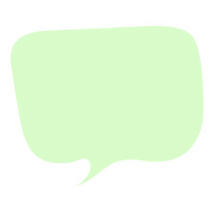 Speech bubble. Transparent PNG.