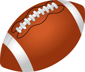 sports American football cartoon illustration