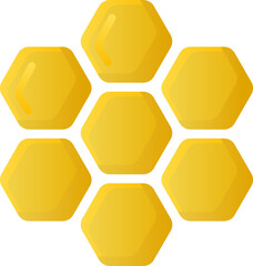 honeycomb cartoon illustration
