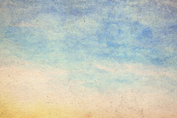 vintage watercolor clouds