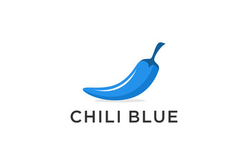 Chili pepper logo design food spice icon symbol