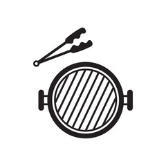 Barbecue icon illustration