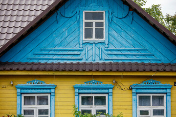 old wooden window