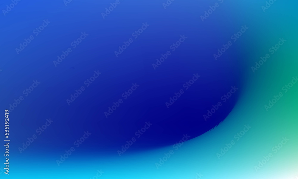 Wall mural abstract blue gradient background. smooth and blurred light blue gradient.