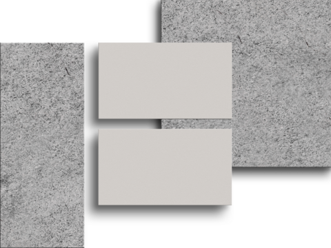 Elegant business card on wood mockup