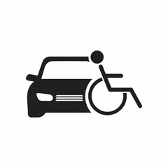 disabled car Icon