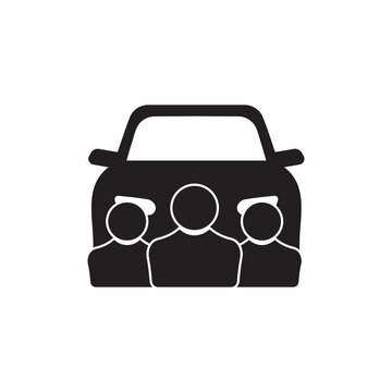 recommend clip art: car sharing icon. Simple element illustration. car sharing concept symbol design.