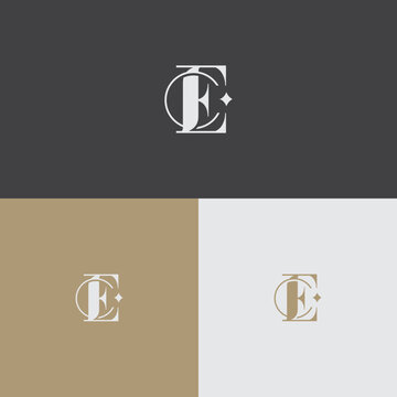 CE / EC Monogram Logo Design