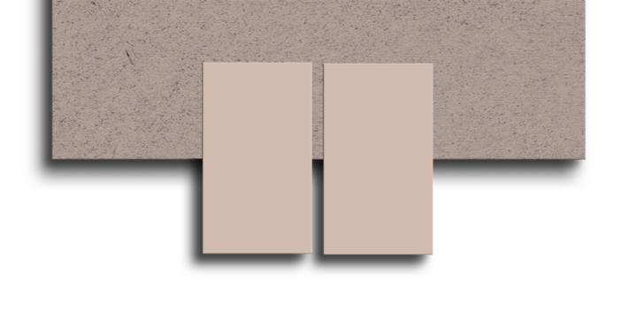 Dark business card on Particle board mockup