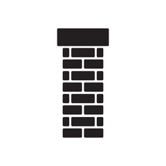 chimney icon brick chimney
