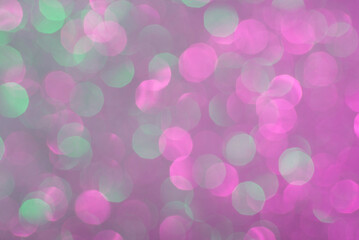 Festive color bokeh abstract background