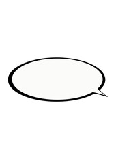 Bubble Comic Chat Shape