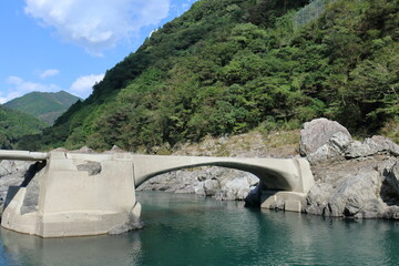 久喜橋　高知県最古の沈下橋