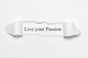 Live your Passion	