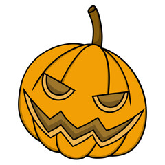 monster pumpkin character