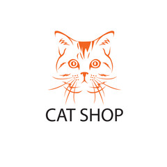 cat shop logo