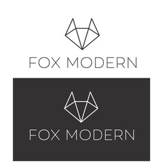 Fox modern logo design