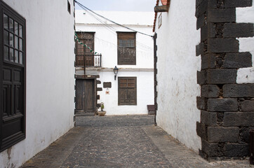Places of the town of Teguise in Lanzarote