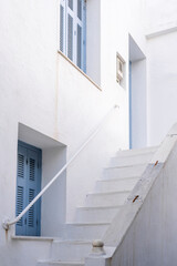 Οld houses of Andros island, Cyclades, Greece