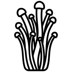 Golden needle mushroom