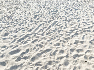 Empty sand texture background with natural patterns