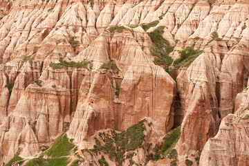 Red Ravine in Romania landscape