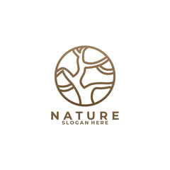 tree logo icon vector isolated