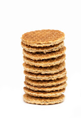 the mini caramel stroopwafels - dutch dessert